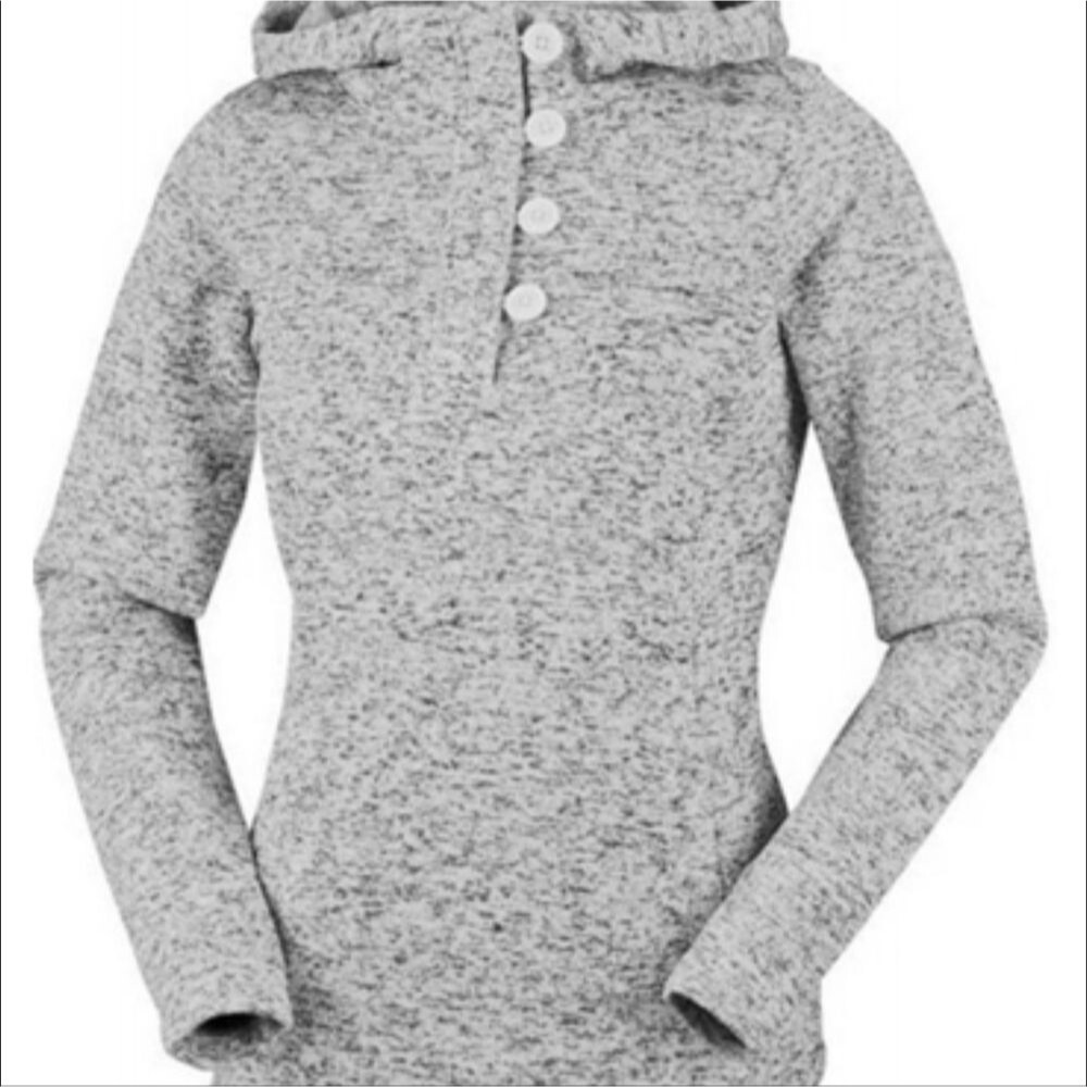 Columbia Darling Days Women's Button-Neck Hooded Sweater - Picture 7 of 7